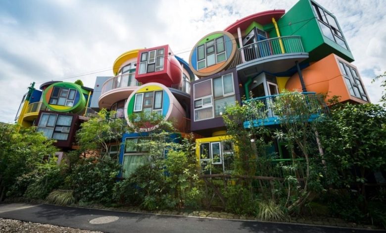 متفاوت‌ترین آپارتمان ژاپن که برای «نمردن» ساخته شده است+عکس