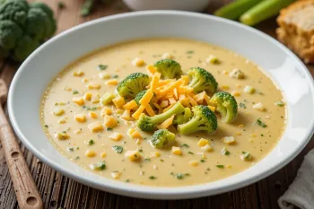 نکات مهم و دستور تهیه سوپ بروکلی و پنیر چدار!