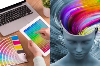 رنگ های گرم و سرد