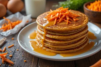 طرز تهیه پنکیک هویج، صبحانه ای مغذی و خوشمزه