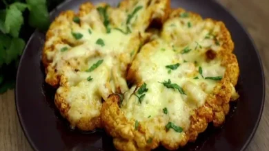 طرز تهیه لذیذترین استیک گل کلم با سس دست ساز + فیلم/ دستور پخت استیک گل کلم، یک عصرانه خوشمزه و سالم