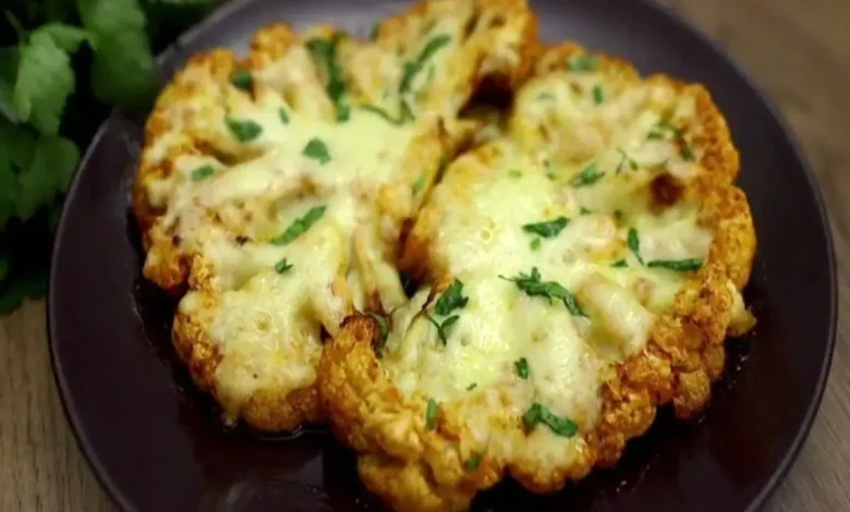 طرز تهیه لذیذترین استیک گل کلم با سس دست ساز + فیلم/ دستور پخت استیک گل کلم، یک عصرانه خوشمزه و سالم