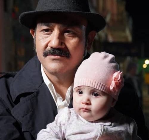 سلفی زیبای مهران غفوریان با دخترش هانا + عکس