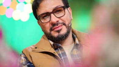 تیپ خادمی حامد شاکرنژاد داور برنامه حسینیه معلی +تصویر