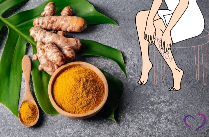 زردچوبه و واریس | 4 روش استفاده از زردچوبه برای درمان واریس