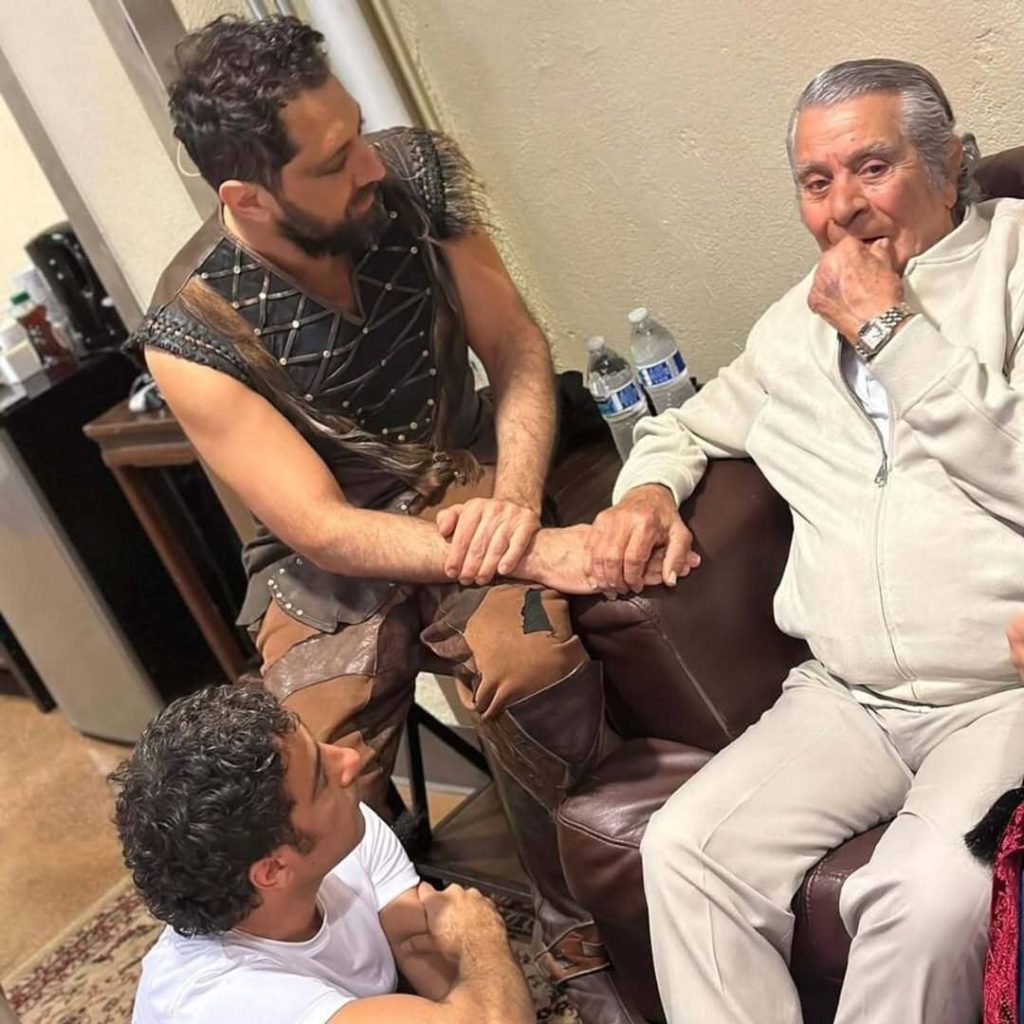 ذوق بهرام رادان از دیدن بهروز وثوقی در کالیفرنیا+تصویر