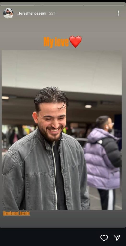 رونمایی فرشته حسینی از داداش خوش استایلش+ تصاویر