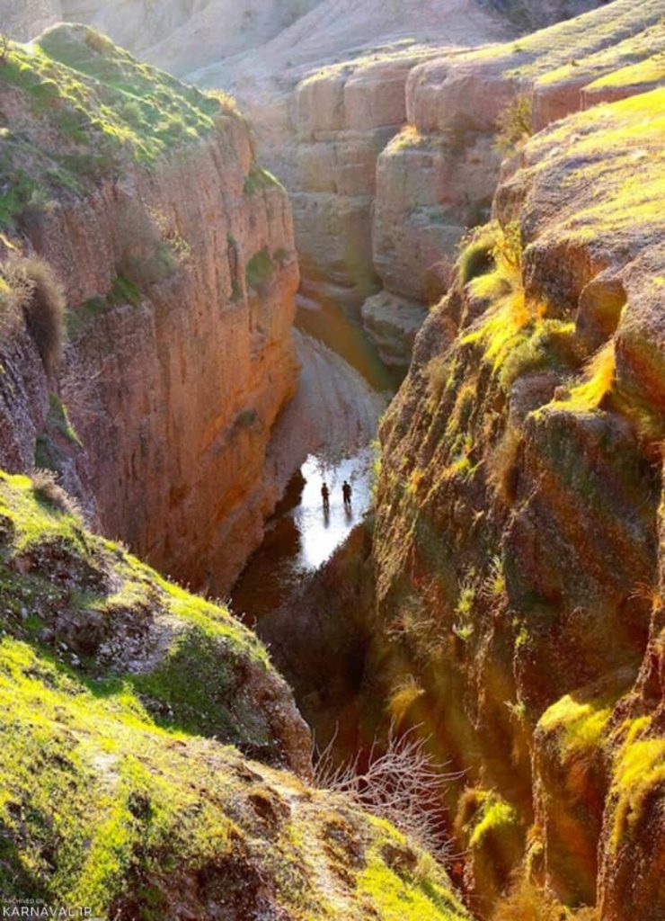 دره توبیرون دزفول؛ معجزه خارق العاده طبیعت+تصویر