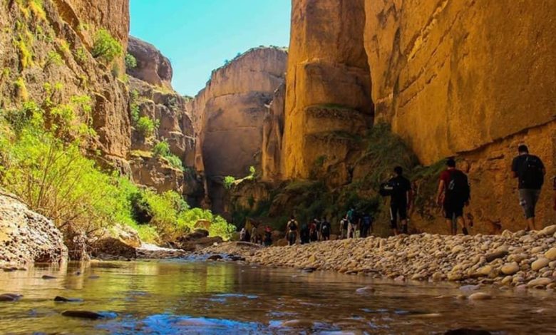 دره توبیرون دزفول؛ معجزه خارق العاده طبیعت+تصویر