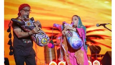 اجرای زنده موزیک شاد بندری محسن شریفیان و دخترش دردسر ساز شد!+فیلم