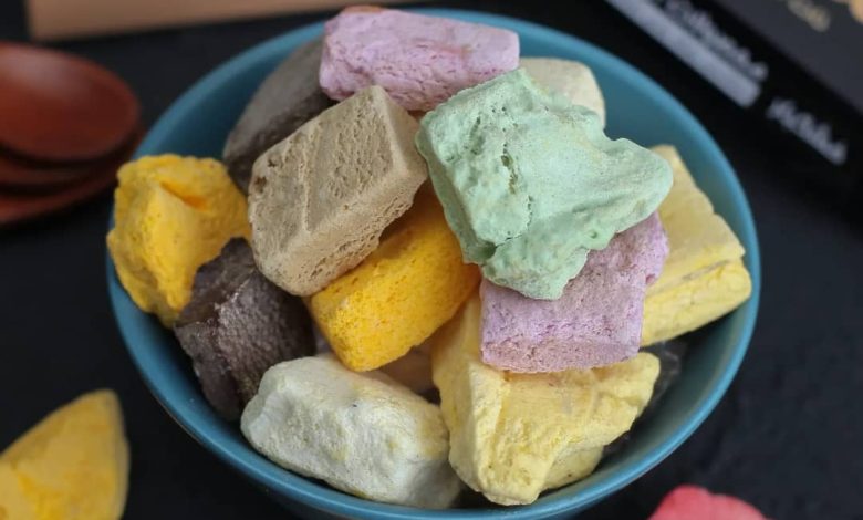 آموزش تهیه بستنی خشک در خانه و روش نگهداری از آن