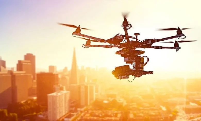 ساخت و ساز آسمانخراش‌ها با ربات‌های پرنده