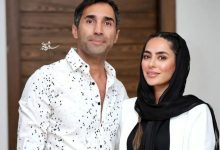 قابی عاشقانه از سمانه پاکدل و هادی کاظمی در شیراز