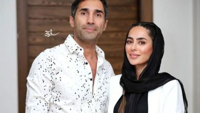 قابی عاشقانه از سمانه پاکدل و هادی کاظمی در شیراز