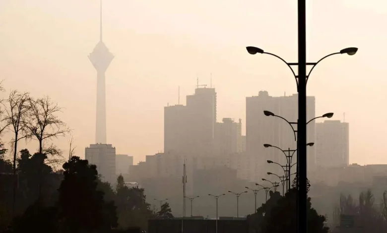 شاخص آلودگی هوای تهران؛ امروز ۱۷ اردیبهشت