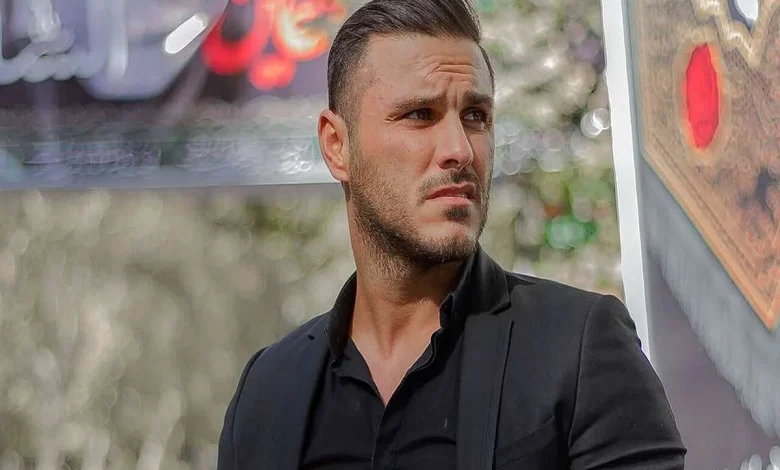 آرمین زارعی با استایل زرد رنگ وخاصش سوژه شد+تصویر