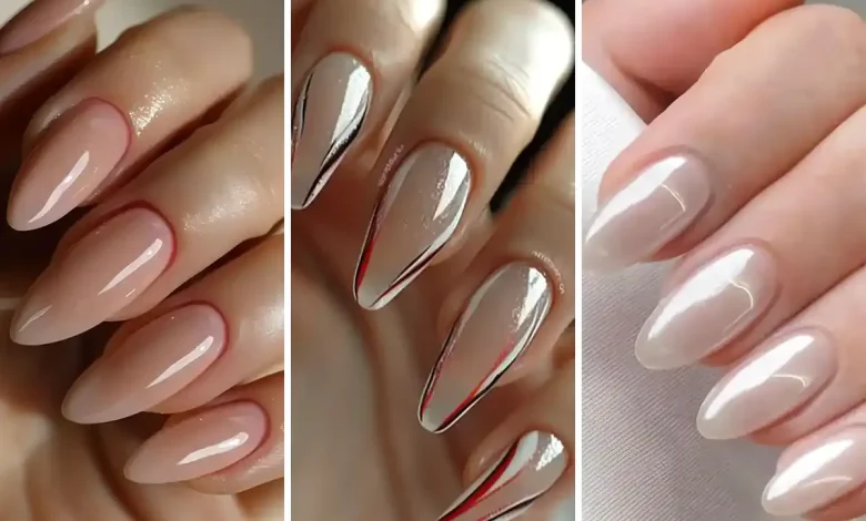 دیزاین ناخن باترکیبی از سادگی، ظرافت و شیک بودن است+تصویر