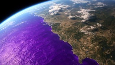 رنگ اقیانوس‌های زمین در آینده ممکن است بنفش شود