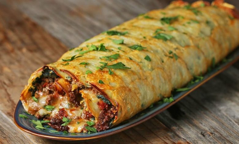 اسکالوپ سیب زمینی یک پیش غذای خوشمزه برای مهمانی ها