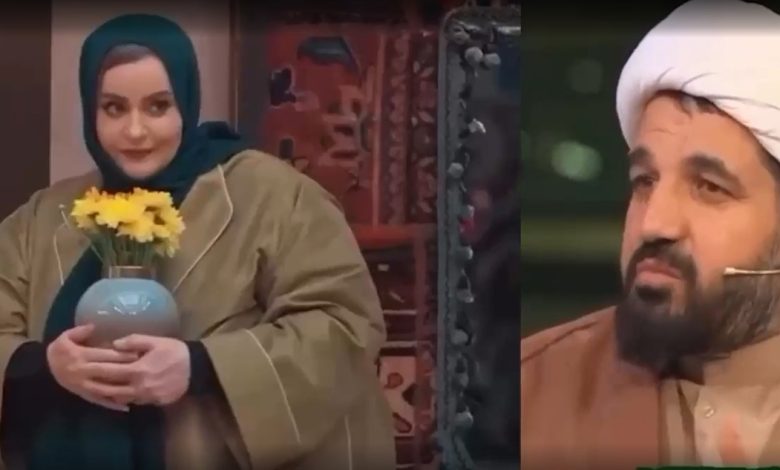 اعتراض تند یک روحانی به برنامه جوکر احسان علیخانی و نعیمه نظام دوست+فیلم