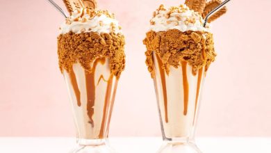 طرز تهیه میلک شیک تابستانی با طعم کارامل