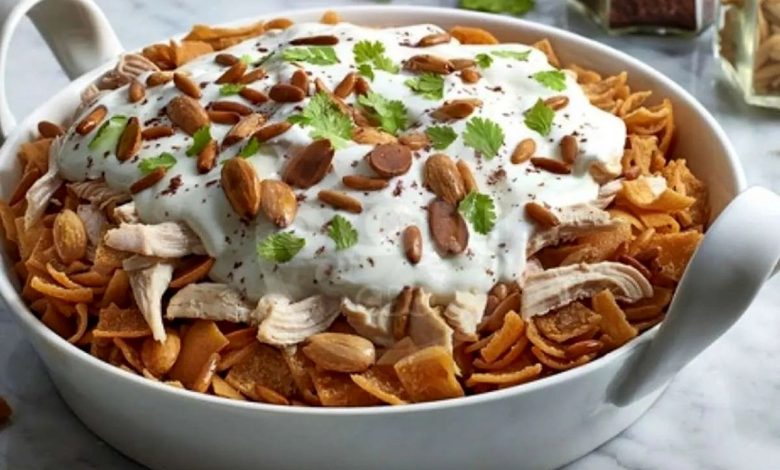 فته بادمجان و سیب زمینی؛ سالاد عربی پرطرفدار+روش تهیه