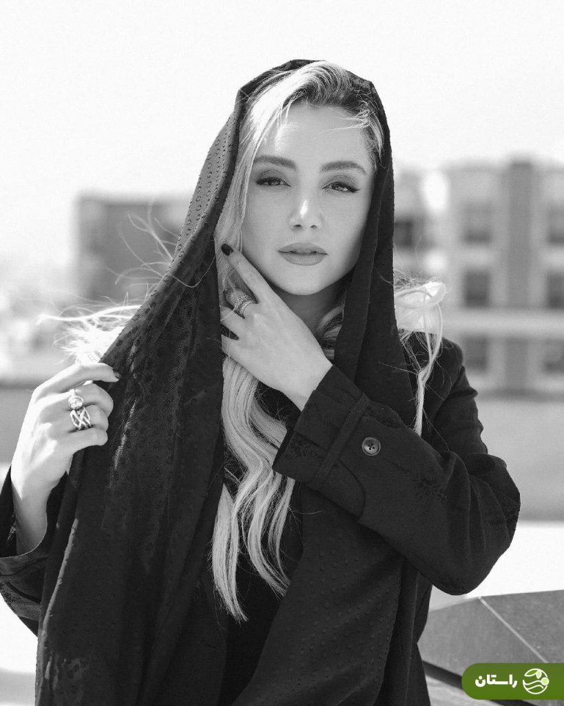 ژست های هنری وخاص نازنیت بیاتی بازیگر سریال تاسیان+تصویر