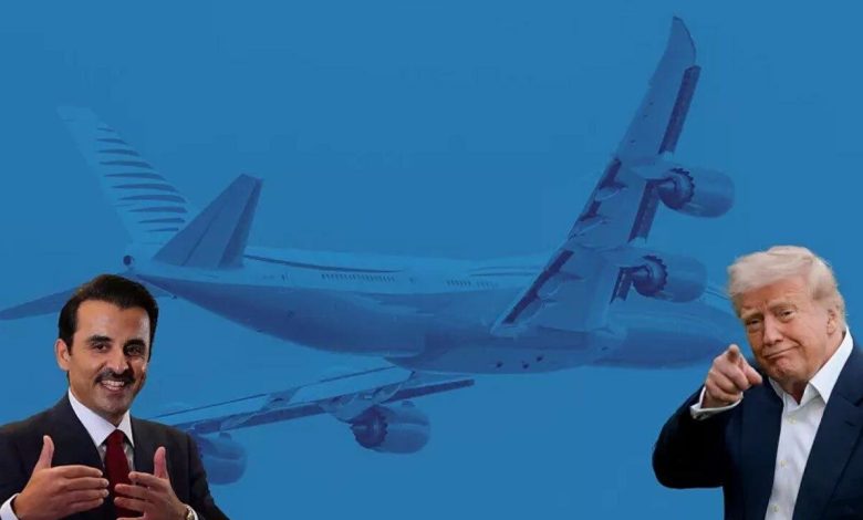 هدیه بوئینگ لوکس ۴۰۰ میلیون دلاری قطر به ترامپ جنجال به پا کرد