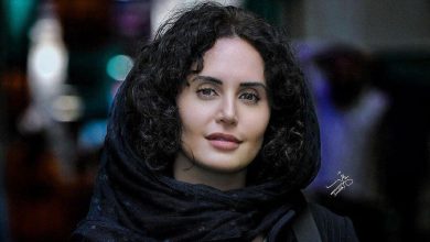 تیپ متفاوت الناز شاکردوست در یک کافه /تصویر