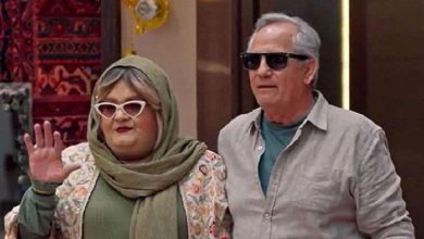 اکبر عبدی در اتاق گریم جوکر در نقش همسر مجید مظفری+تصویر