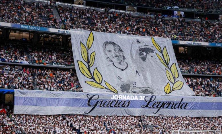 اشک و احساس در وداع تاریخی لوکا مودریچ با مادرید + ویدئو