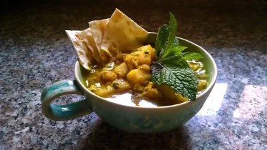 طرز تهیه اشکنه اسفناج و سیب زمینی