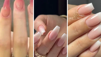 دیزاین آمبره جذاب با رنگ‌های گرم و خنثی برای استایل‌های مدرن و شیک+تصویر