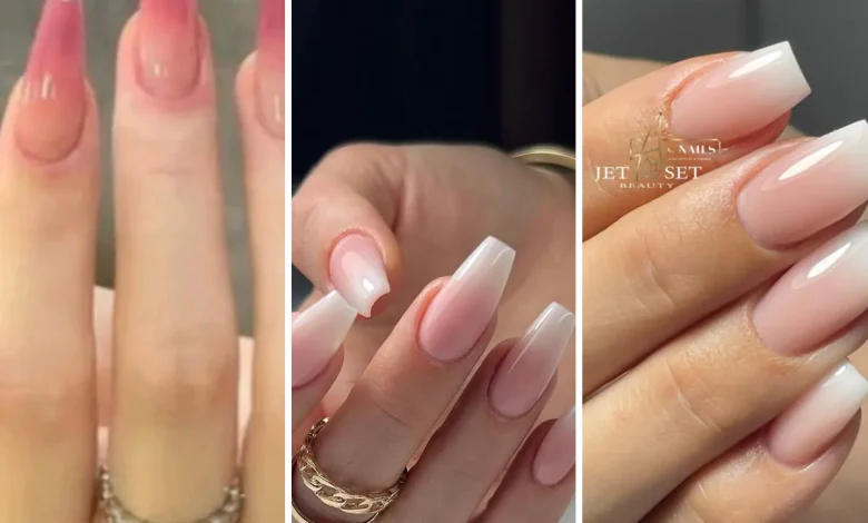 دیزاین آمبره جذاب با رنگ‌های گرم و خنثی برای استایل‌های مدرن و شیک+تصویر