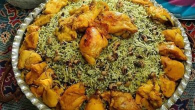 گام به گام با طرز تهیه پلو شوشتری مجلسی و خوشمزه