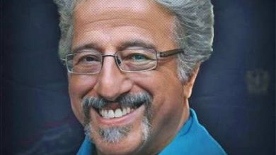 شباهت جالب علیرضا خمسه و دخترش