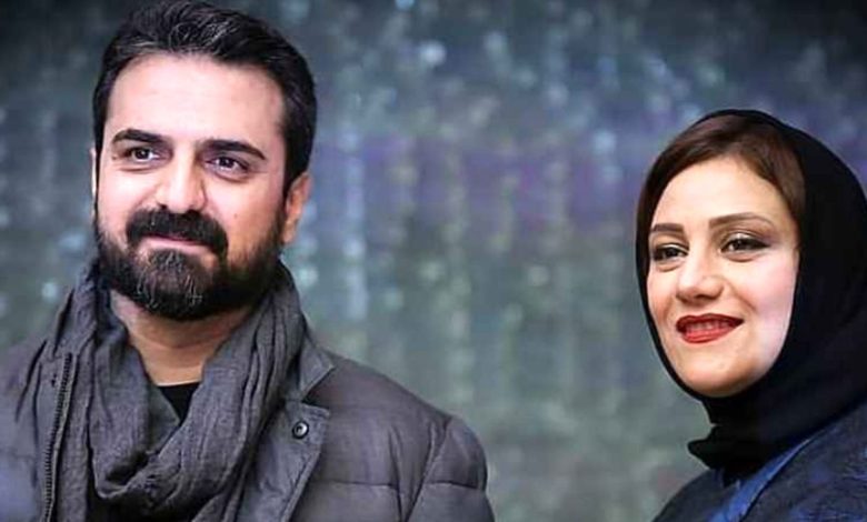 حضور صمیمانه شبنم مقدمی و همسرش علیرضا آرا در مراسم شب بازیگر+فیلم