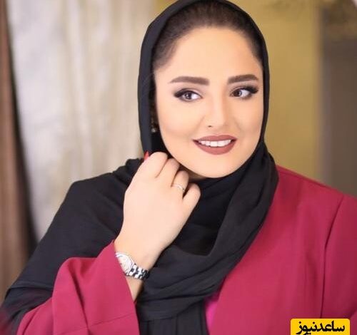ژست جالب توجه نرگس محمدی و همسرش در یک مراسم+عکس