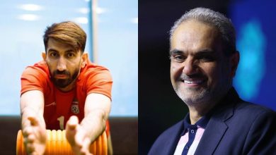 جواد خیابانی این بار مورد انتقاد بیرانوند قرارگرفت +فیلم