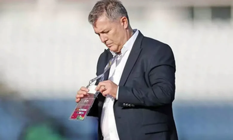 ادای احترام خبرنگاران تبریز به اسکوچیچ + فیلم