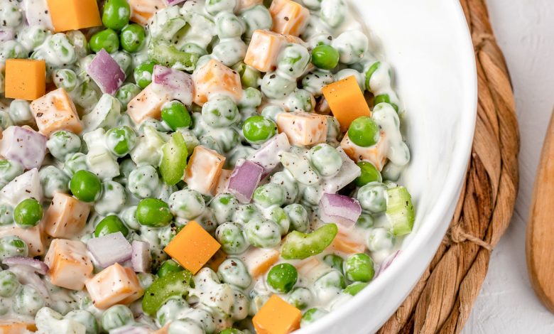 سالاد نخود فرنگی: طعمی بهاری و رنگی برای سفره‌های شما!