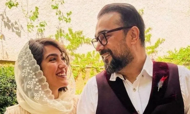 ویدیوی احساسی و عاشقانه سپند امیر سلیمانی برای همسرش +فیلم