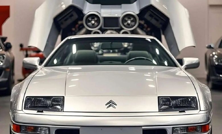 هوش مصنوعی یک سیتروئن رویایی طراحی کرد