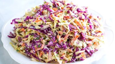 نحوه آماده‌سازی سالاد کلم مناسب تابستان