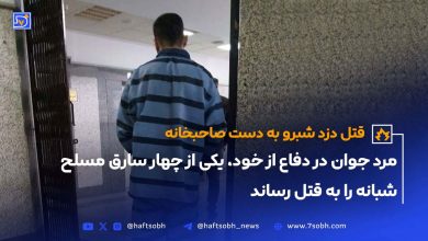 قتل دزد شبرو به دست صاحبخانه