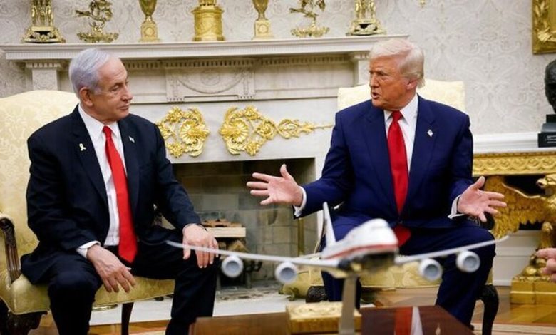 فریاد ترامپ بر سر نتانیاهو برای پذیرش آتش بس سوژه رسانه‌های جهان شد!
