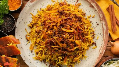 طرز تهیه کلم پلوی مجلسی با ترفندهای خاص