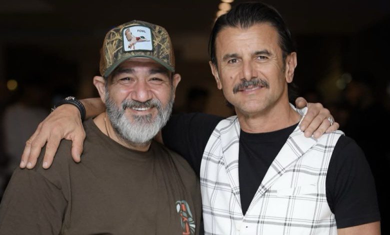 استقبال بی سابقه مردم از امین حیایی و مهران غفوریان در مشهد+فیلم