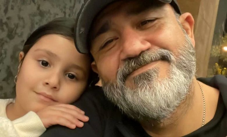 ژست جذاب پدر دختری مهران غفوریان و دخترش وایرال شد + عکس