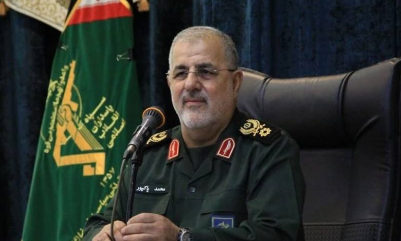 انتشار اولین ویدئو از فرمانده کل سپاه در اتاق عملیات جنگ